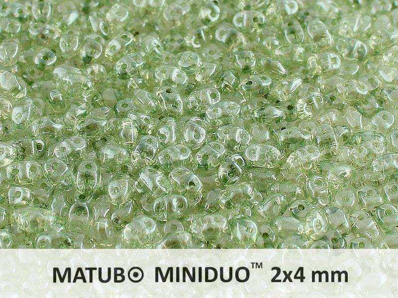 Matubo Miniduo, Crystal Green Luster, 5 g