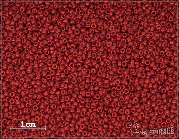 Miyuki Round CZ Lava Red, MRR-15-CZ4, 2,5 g