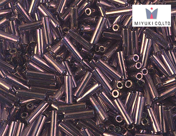 MIYUKI Bugle 6 mm, Violet Gold Luster, BGL2-1884, 10 g