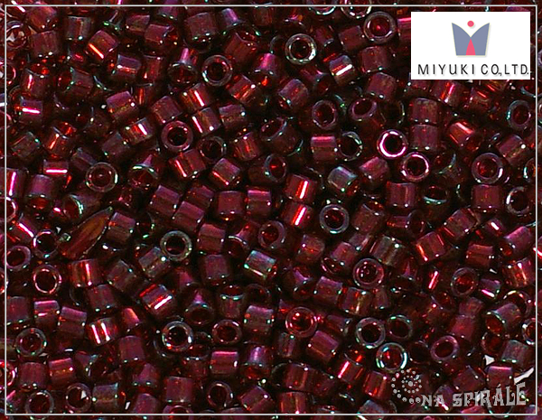 Miyuki Delica 10, Garnet Gold Luster DBM0105, 1 g