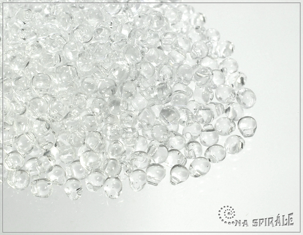 Miyuki 3,4mm Drops Crystal, 10 g