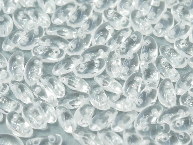 MobyDuo 3x8 mm, Crystal, 30 ks