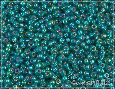 Miyuki Silver Lined Emerald AB, MRR-11-1017, 10 g