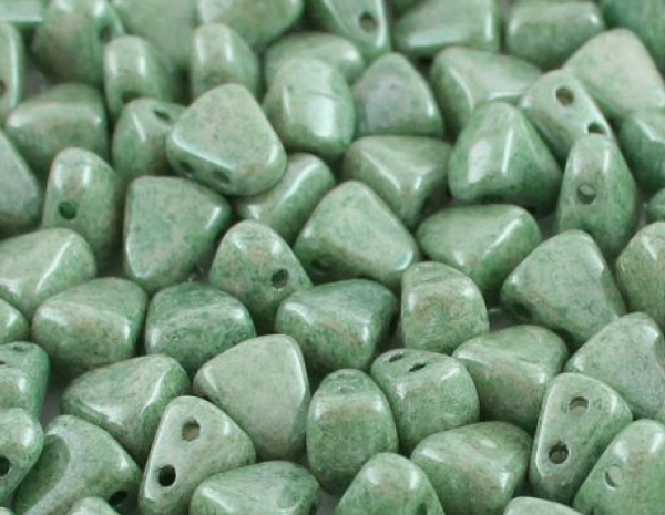 Matubo Nib-Bit, Chalk Green Luster, 30 ks