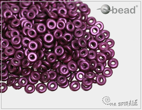 O-bead, Pastel Bordeaux, 2,5 g