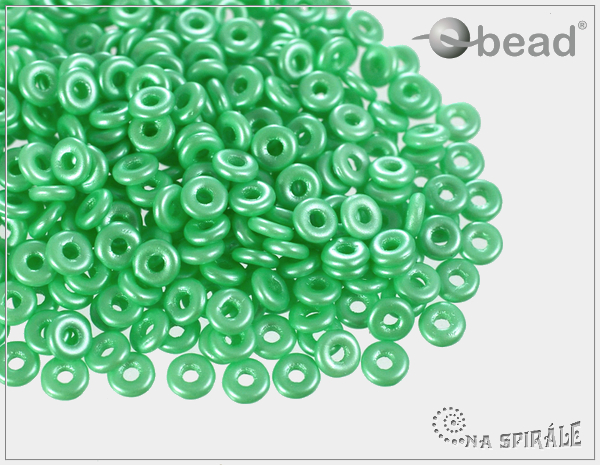 O-bead, Pastel Light Green, 2,5 g