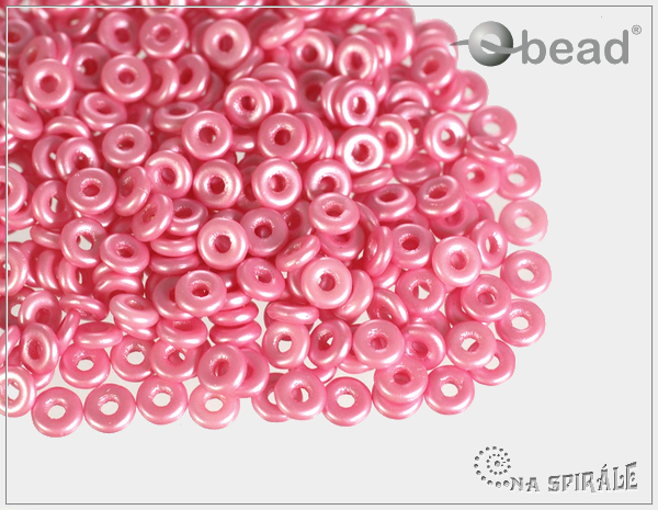O-bead, Pastel Pink, 2,5 g