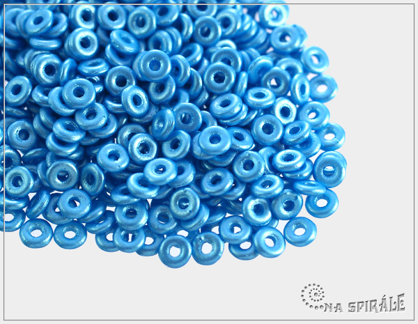 O-bead, Pastel Turquoise, 2,5 g