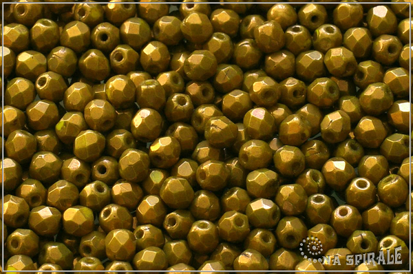 Ohovky 4 mm, Opaque Yellow Vega, 50 ks