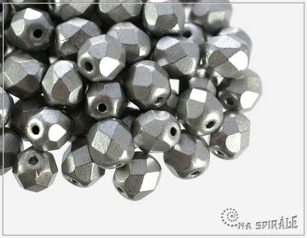 Ohovky 6 mm, Silky Metallic Mist, 20 ks
