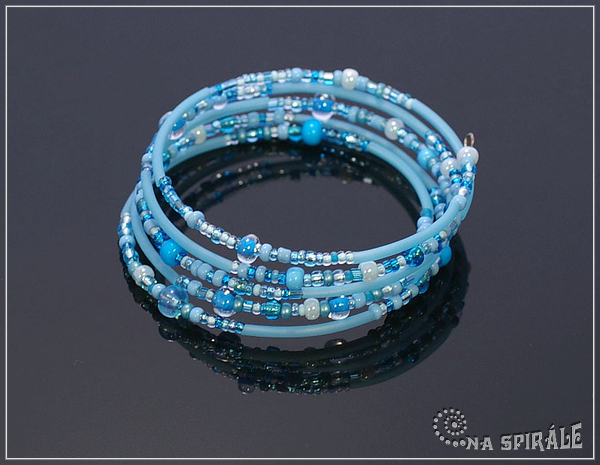 *B-PR26 Summer Joy dmsk - akvamarn+akvamarn svtl mat