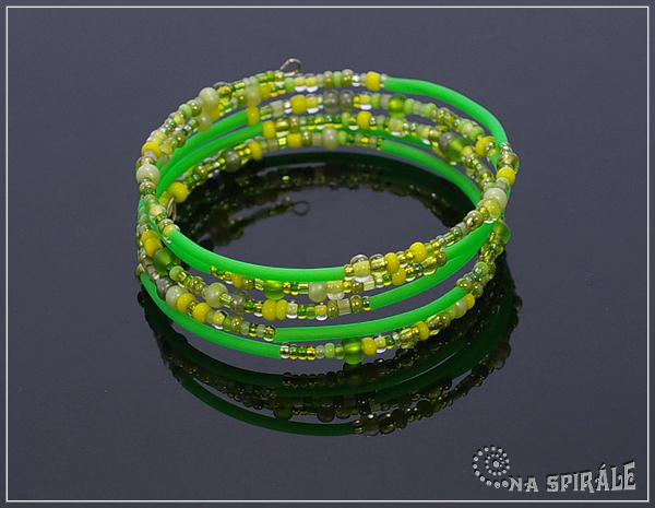 *B-PR33 Summer Joy dmsk - zelenolut+zelen nenov mat
