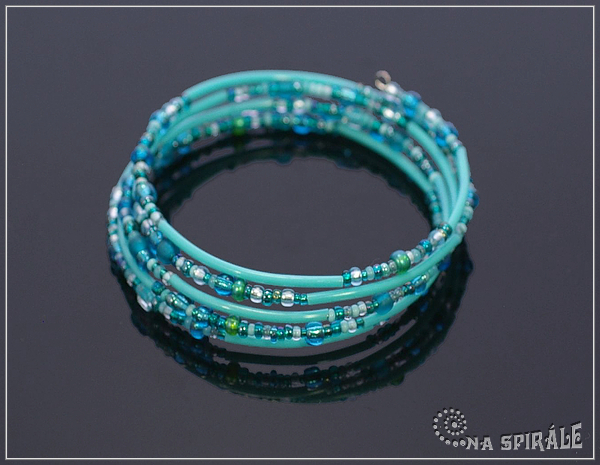 *B-PR28 Summer Joy dmsk - teal+teal lesk