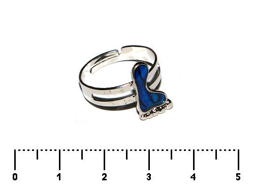 Paua mule - prstnek noika, 1 ks