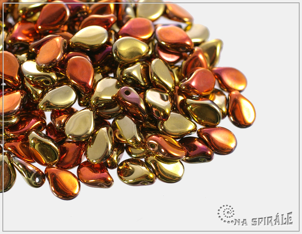 Preciosa Pip 5x7 mm, California Golden Rush, 30 ks