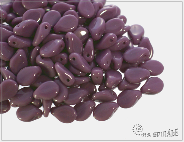 Preciosa Pip 5x7 mm, opaque lavender, 30 ks