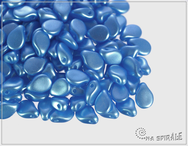 Preciosa Pip 5x7 mm, Pastel Turquoise, 30 ks