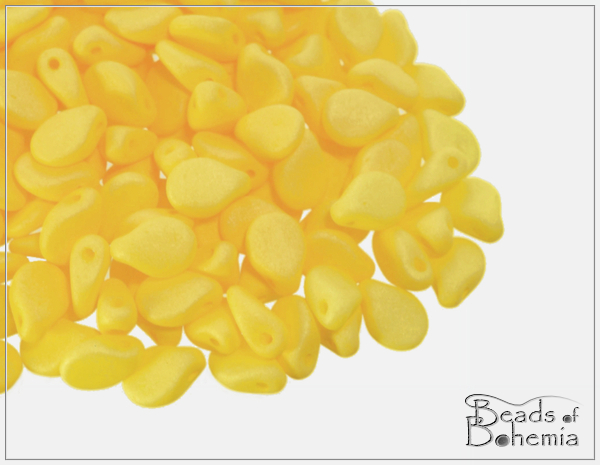 Preciosa Pip 5x7 mm, Vexta Soft Yellow, 30 ks