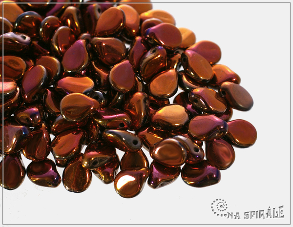 Preciosa Pip 5x7 mm, sunset full, 30 ks