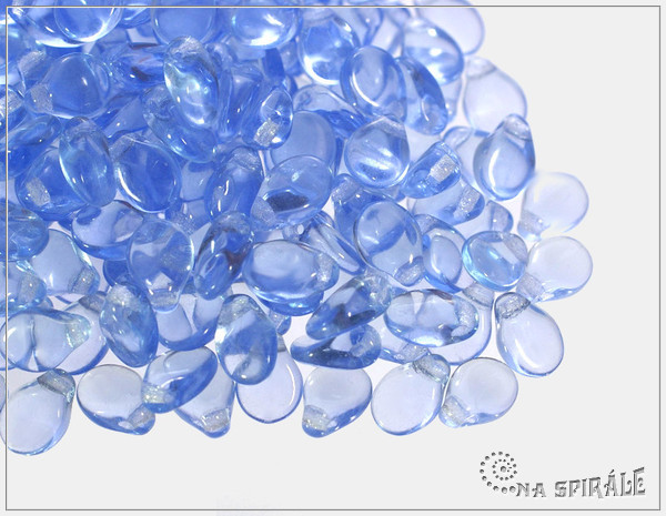Preciosa Pip 5x7 mm, transparent light sapphire, 30 ks