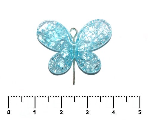 Motlek \"crackle\", tyrkysov, 1 ks