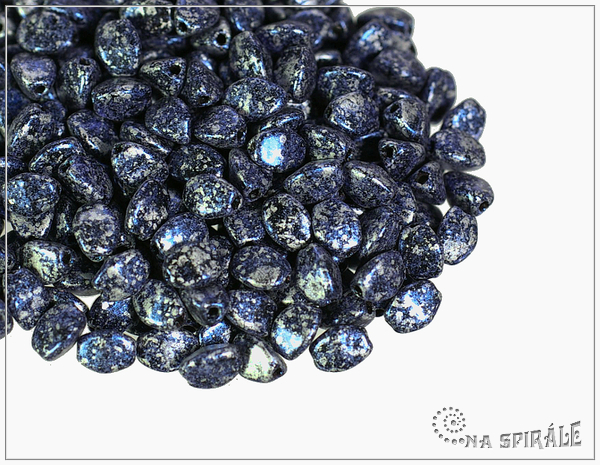 Pohanka Tweedy Blue, 5x3,5 mm, 50 ks