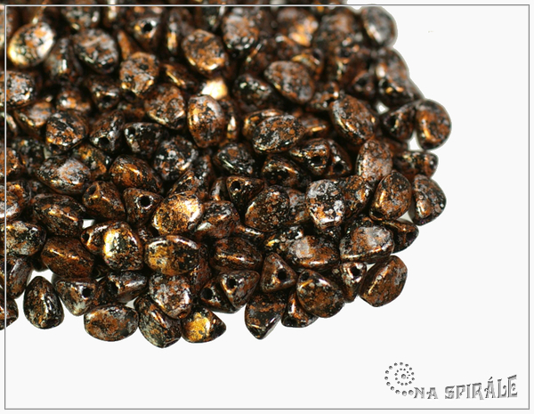 Pohanka Tweedy Copper, 5x3,5 mm, 50 ks