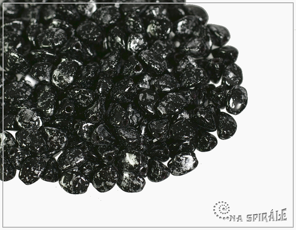 Pohanka Tweedy Silver, 5x3,5 mm, 50 ks