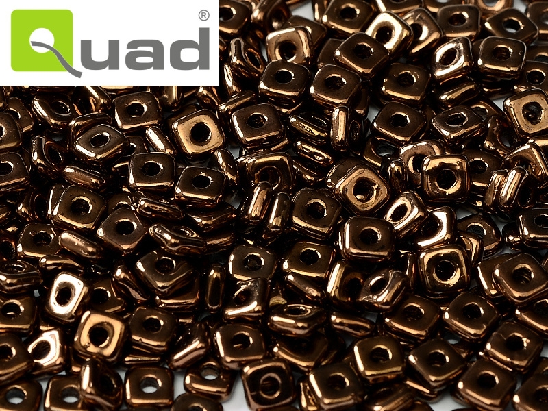 Quad Bead, Bronze, 2,5 g