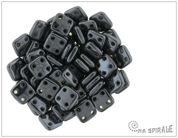 QuadraTile 6 mm, Hematite, 30 ks