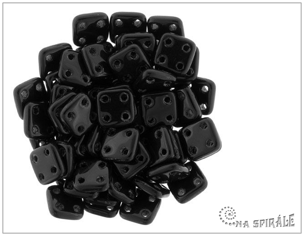 QuadraTile 6 mm, Jet, 30 ks