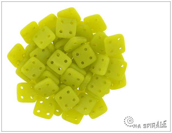 QuadraTile 6 mm, Matte Chartreusse, 30 ks