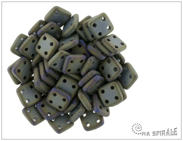 QuadraTile 6 mm, Matte Iris Brown, 30 ks