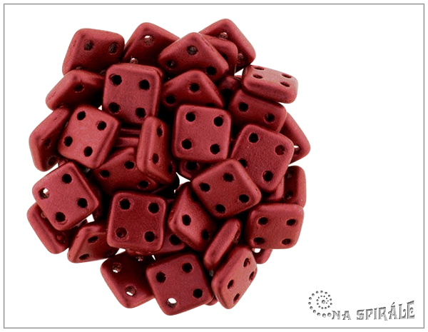 QuadraTile 6 mm, Lava Red, 30 ks