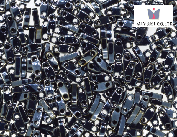 Miyuki Quarter Tila Light Gunmetal, QTL464, 3 g