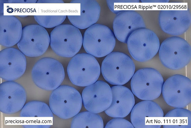 Ripple Vexta Soft Cornflower, 12x4 mm, 1 ks