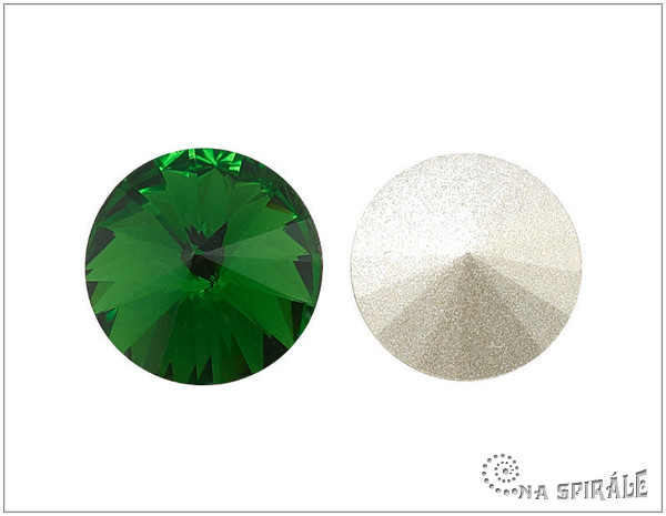 Rivoli 18 mm, Chrysolit, 1 ks