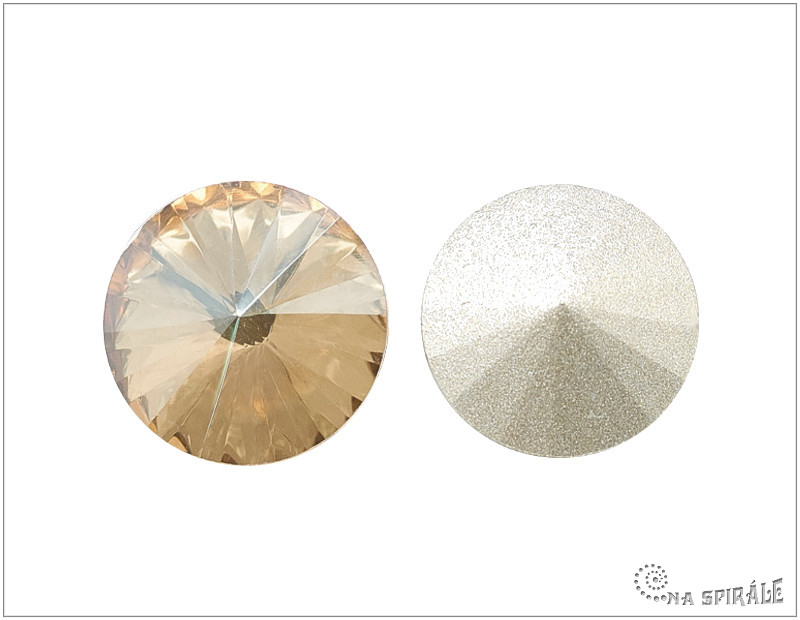 Rivoli 16 mm, Light Beige, 1 ks