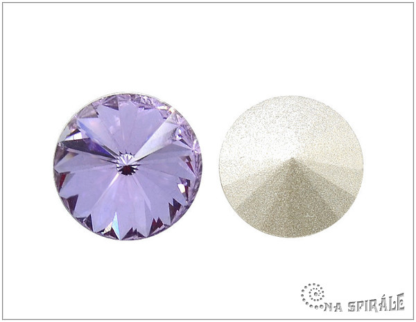 Rivoli 14 mm, Lila, 1 ks