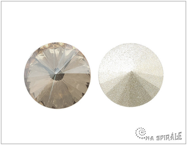 Rivoli 14 mm, White Coffee, 1 ks