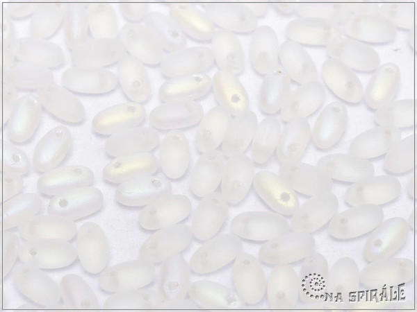 RIZO beads, crystal matted AB, 10 g