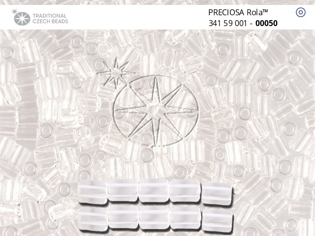 Preciosa Rola ir, velikost 5x3,5 mm, 10 g