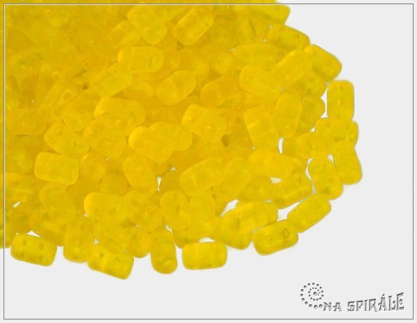 Rulla - dvoudrkov vleky, transparent yellow mat, 10 g