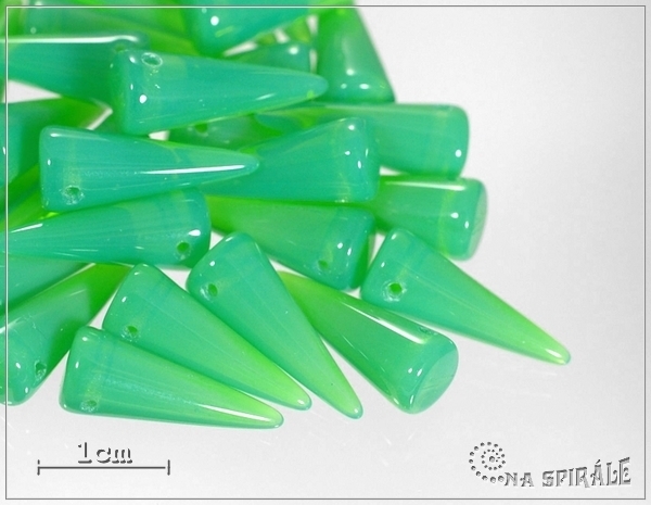 Trn jadeitov oplov, 17x7 mm, 1 ks