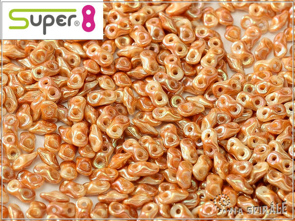 Super8, Chalk Apricot Medium Full, 2,5 g