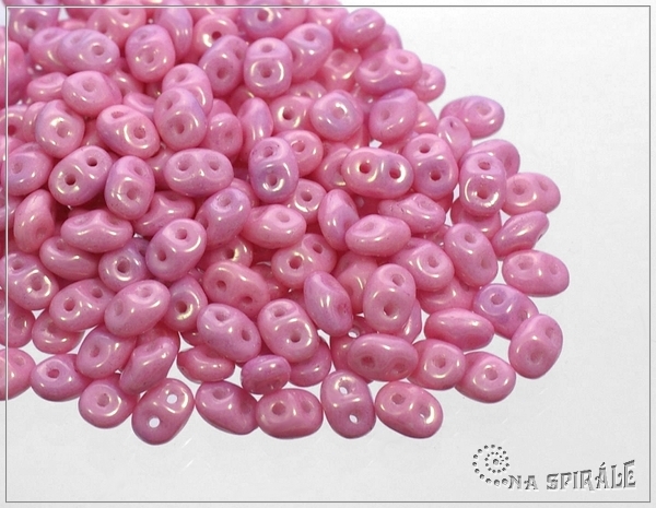 Superduo, Chalk Lila Luster, 10 g