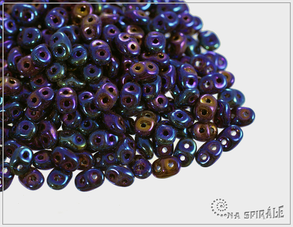 Preciosa TWIN pressed, Metallic Iris Blue, 10 g