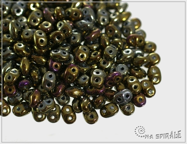 Preciosa TWIN pressed, Metallic Iris Brown, 10 g