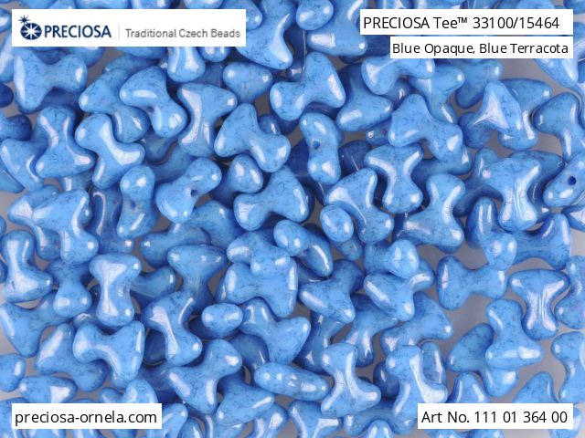 Tka - Tee Opaque Cornflower Blue Teracota, 30 ks