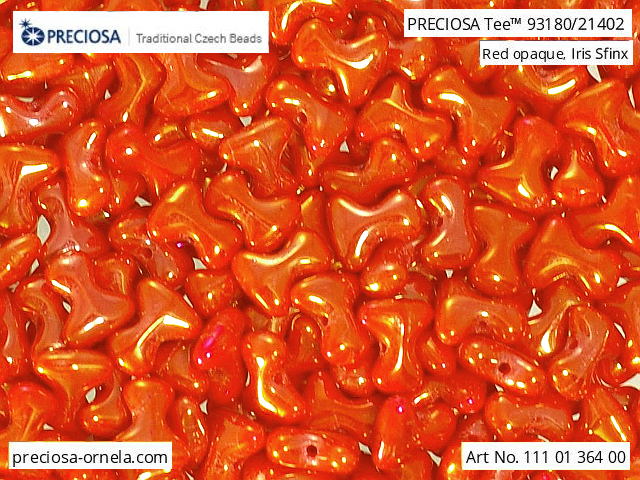 Tka - Tee Opaque Orange-Red Sfinx, 30 ks